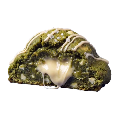 Matcha white chocolate cookie